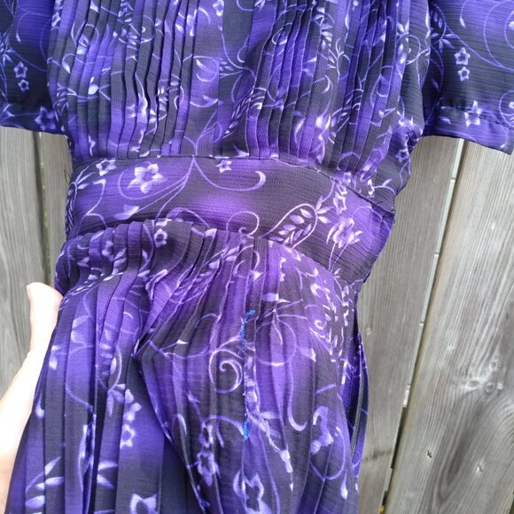 Handmade Old Colony Mennonite Dress 34" Bust 24" Waist Modest Amish Cape Bodice - Picture 4 of 16